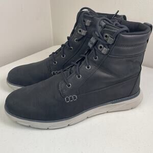 LL Bean Men’s Size 10.5 Boots Down East Utility Faded Black Insulated 520003